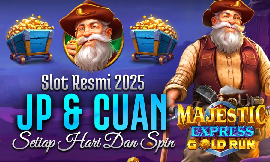 Hot Games Majestic Express Gold Run Game Slot Anti Rungkat dengan Permainan Favorite